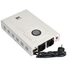 Стабилизаторы навесные стабилизатор напряжения настенный IEK SLIM 2кВА белый