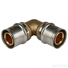 Фитинги угольник пресс STOUT 26 латунь