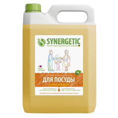 Средства для посуды средство для посуды SYNERGETIC Сочный апельсин гель 5л
