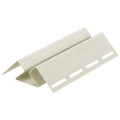 Аксессуары для сайдинга угол внутренний для сайдинга DOCKE пломбир 3000мм