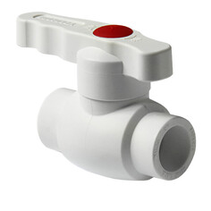 Фитинги кран полипропиленовый шаровый PRO AQUA 32мм