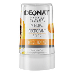Дезодоранты для тела дезодорант DEONAT Papaya 40гр минеральный