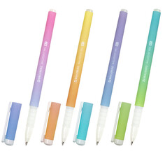 Ручки ручка шариковая BRAUBERG Soft touch grip Grade neon 0,7мм синий
