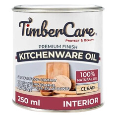Масла древозащитные масло для дерева TimberCare Kitchenware Oil 0,25л бесцветное, арт.350039