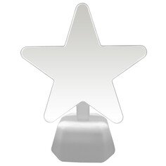 Ночники для детских светодиодные светильник ночник OGM Звезда 3хАА пластик желтый