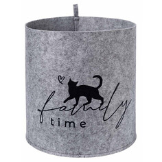 Корзины для белья корзина для хранения eva HOME Кот 300х300х300мм 18л