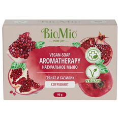 Мыло кусковое мыло BIOMIO Гранат и Базилик 90г