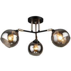 Люстры потолочные люстра потолочная Jupiter Lighting Mobi 3х60 Вт Е27 стекло, металл