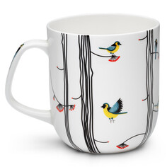 Кружки кружка APOLLO Genio Chito Basalto 600мл костяной фарфор микс дизайна