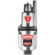 Насосы садовые насос вибрационный HAMMER NAP250UC 25м 250Вт 1060л/ч верхний забор