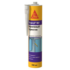 Герметики герметик акриловый SIKA Sikacryl 107 310мл белый, арт.617943