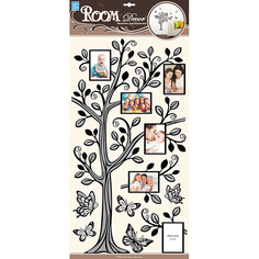 Наклейки на стену наклейка ROOMDECOR Дерево с фото 32х60см, арт.POA 5940