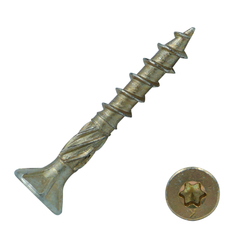 Саморезы, шурупы шуруп конструкционный для дерева 3,5х30мм TORX15 25шт ЕВРОПАРТНЕР