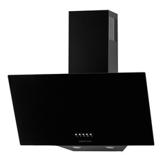 Подвесные вытяжки вытяжка KRONA HELGA 600 BLACK наклонная 59,5х59,7х87,7х34 см, черная