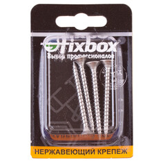 Саморезы, шурупы саморез универсальный 5,0x50мм 4шт Fixbox