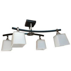 Люстры потолочные люстра потолочная Jupiter Lighting Coba 4х60Вт Е27 стекло металл