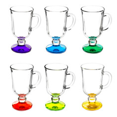 Кружки кружка OSZ Глинтвейн лак 200мл стекло микс цвета