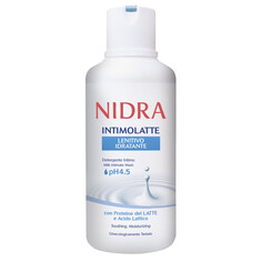 Средства для интимной гигиены средство для интимной гигиены NIDRA pH 4.5 с молочными протеинами 500мл