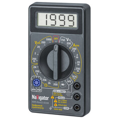 Мультиметры мультиметр NAVIGATOR 6LR61 цифровой 6 функций индикатр