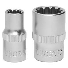 Головки торцевые головка торцевая THORVIK MultiProf 1/4" 9мм