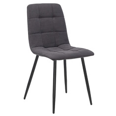 Стулья для кухни стул Leset Скай 450x390x890мм черный/графит