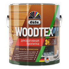 Антисептики защитно-декоративные средство деревозащитное DUFA Woodtex 3л тик, арт.Н0000006087