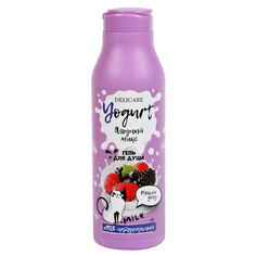 Гели для душа гель для душа DELICARE Yogurt Ягодный микс 400мл