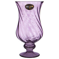 Вазы ваза MUZA Elegia lavender 27см стекло