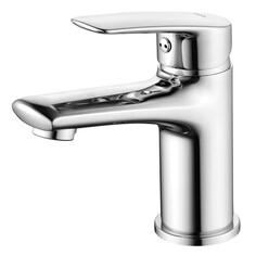 Смесители для раковины смеситель для раковины IDDIS Plain глянцевый хром