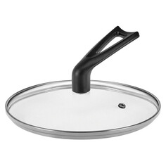 Крышки для кастрюль и сковород крышка HITT 20см с парооотводом стекло,нерж.сталь,пластик