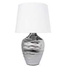 Лампы настольные лампа настольная ARTE LAMP Korfu E27 1х40Вт кермика хром