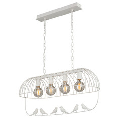 Люстры подвесные люстра продвесная VITALUCE Eloquence 4x40Вт E27 металл белый