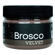 Краски и эмали для дерева краска акриловая DEL BROSCO Velvet интерьерная 0,25л коричневая, арт.2504190