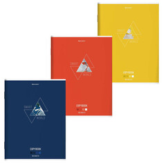 Тетради тетрадь BRAUBERG Smart А4 80л клетка глянцевый лак микс дизайна