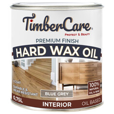Масла древозащитные масло для дерева TimberCare Hard Wax Oil защитное с твердым воском 0,75л серое, арт.350063