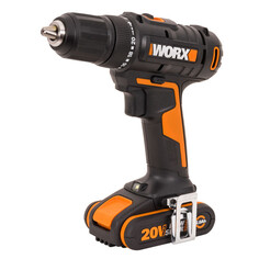 Дрели-шуруповерты аккумуляторные дрель-шуруповерт WORX WX108 50Нм Li-Ion 20В с АКБ