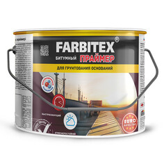 Грунтовки праймер для грунтования FARBITEX битумный 7кг, арт.4300010213