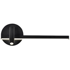 Бра LED бра светодиодная SCHAFFNER Arte LED 7Вт+3Вт чёрный