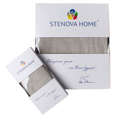 Полотенца, салфетки кухонные комплект салфеток STENOVA HOME Dominica 40х40см 4шт серый, арт.712021