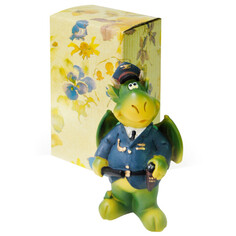 Фигурки и статуэтки фигурка XIAMEN Дракон 8х6х11см полистоун микс дизайна