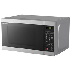 Микроволновые печи печь СВЧ SHARP R2800RSL соло 800Вт 20л серебристый