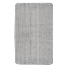 Коврики для ванной и туалета коврик для ванной FORA Miracle Silver 50х80см полипропилен серый