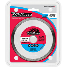 Диски отрезные алмазные диск алмазный DIAFORCE 125х22,2x1,1мм сплошной