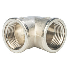 Фитинги угольник STOUT ВР 1" латунь резьба