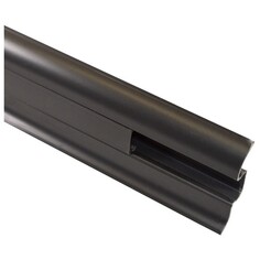 Плинтусы на основе ПВХ плинтус ПВХ Technical 2500х60х22мм Чёрный Т03 Grace