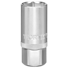 Головки торцевые головка свечная THORVIK 1/2" 21мм