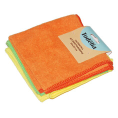 Салфетки универсальные из микрофибры набор салфеток TODELIA 3шт 30х30см микрофибра