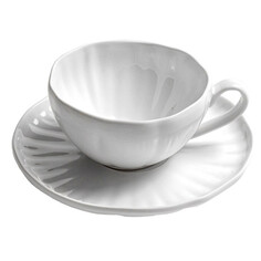 Чашки чашка с блюдцем STENOVA HOME Lotus 250мл фарфор белый