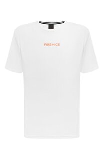 Хлопковая футболка Bogner Fire+Ice