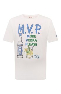 Хлопковая футболка MC2 Saint Barth